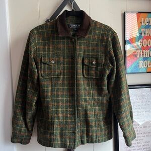 Vintage Harold’s Green Plaid Jacket